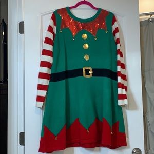Christmas Sweater Dress